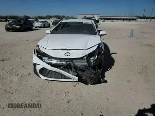2025 Toyota Camry LE with VIN 4T1DAACK9SU118959, listed as a Copart auction lot 50041825 with 449 mi miles and Salvage Title. Bid and sale history available at carsss.com. Image 11.