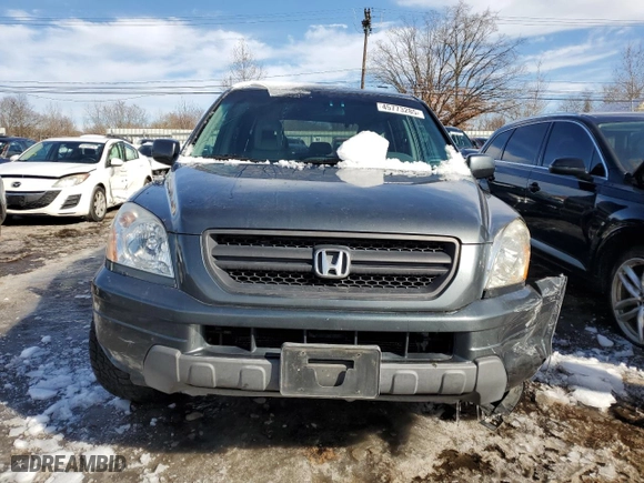 2003 Honda Pilot EX with VIN 2HKYF18693H578069, listed as a Copart auction lot 45773285 with 245,662 mi miles and Salvage Title. Bid and sale history available at carsss.com. Image 5.