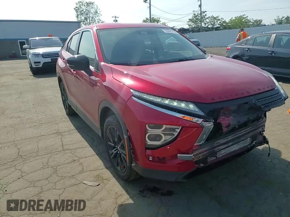 2024 Mitsubishi Eclipse Cross LE with VIN JA4ATVAAXRZ016922, listed as a Copart auction lot 59605735 with 41,133 mi miles and Salvage title. Bid and sale history available at DreamBid. Image 14.