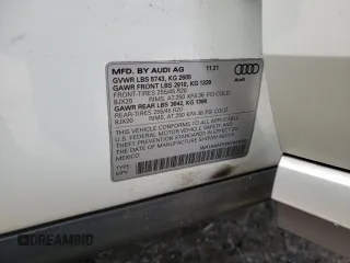 2022 Audi SQ5 Premium with VIN WA1A4AFY3N2043006, listed as a Copart auction lot 49631834 with 27,201 mi miles and . Bid and sale history available at DreamBid. Image 14.
