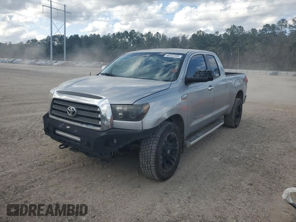 2007 Toyota Tundra Limited z VIN 5TFRV58197X025595, wystawiony jako Copart lot #48252305 z przebiegiem 241 397 mil mil oraz Szkoda całkowita • Salvage title. Historia ofert i sprzedaży dostępna na DreamBid. Obrazek 1.