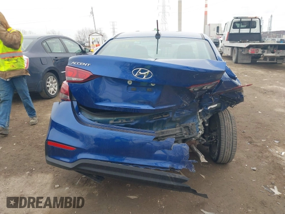 2021 Hyundai Accent SE with VIN 3KPC24A64ME150191, listed as a IAAI auction lot 41563616 with 76,702 mi miles. Bid and sale history available at carsss.com. Image 16.
