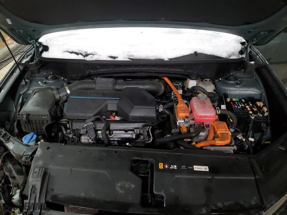 2022 Hyundai Tucson Hybrid SEL Convenience with VIN KM8JFCA18NU050457, listed as a Copart auction lot 45457215 with 86,512 mi miles and Salvage Title. Bid and sale history available at carsss.com. Image 12.