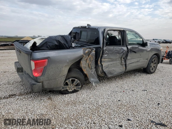 2024 Nissan Titan SV with VIN 1N6AA1EE5RN109336, listed as a Copart auction lot 51189775 with 24,894 mi miles and Salvage title. Bid and sale history available at DreamBid. Image 3.