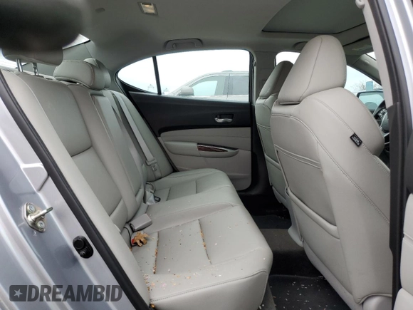 2017 Acura TLX with VIN 19UUB1F38HA008423, listed as a Copart auction lot 52849515 with 136,263 mi miles and Salvage title. Bid and sale history available at DreamBid. Image 10.