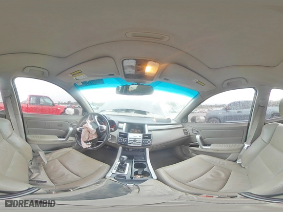 2009 Acura RDX with VIN 5J8TB18239A007987, listed as a Copart auction lot 80676044 with 136,182 mi miles and Salvage Title. Bid and sale history available at carsss.com. Image 14.