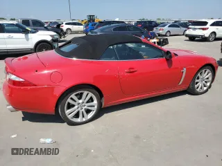 2007 Jaguar XK with VIN SAJWA44B375B11380, listed as a Copart auction lot 63809094 with 112,264 mi miles and Salvage Title. Bid and sale history available at carsss.com. Image 3.