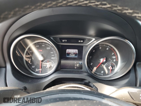 2018 Mercedes-Benz CLA 250 with VIN WDDSJ4EB9JN537001, listed as a Copart auction lot 56726373 with 75,350 mi miles and . Bid and sale history available at DreamBid. Image 9.