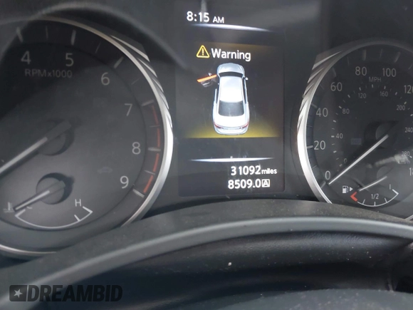 2021 Infiniti Q50 Luxe z VIN JN1EV7BP6MM702075, wystawiony jako IAAI lot #41720913 z przebiegiem 31 092 mil mil oraz . Historia ofert i sprzedaży dostępna na DreamBid. Obrazek 7.