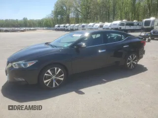 2018 Nissan Maxima S z VIN 1N4AA6AP3JC394860, wystawiony jako Copart lot #54840655 z przebiegiem 43 302 mil mil oraz Szkoda całkowita • Salvage title. Historia ofert i sprzedaży dostępna na DreamBid. Obrazek 1.