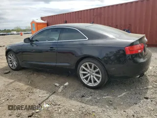 2015 Audi A5 Premium with VIN WAUCFAFR1FA033094, listed as a Copart auction lot 52738125 with 82,312 mi miles and Salvage Title. Bid and sale history available at carsss.com. Image 2.