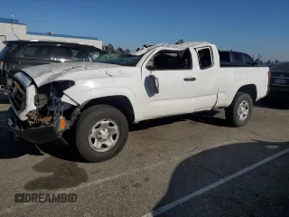 2020 Toyota Tacoma SR with VIN 5TFRX5GN5LX182839, listed as a Copart auction lot 50321015 with 53,929 mi miles and Salvage Title. Bid and sale history available at DreamBid. Image 1.