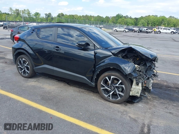 2019 Toyota C-HR XLE with VIN NMTKHMBX4KR096569, listed as a IAAI auction lot 42147017 with 111,569 mi miles and . Bid and sale history available at DreamBid. Image 1.