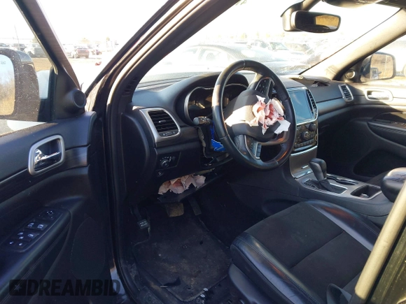 2019 Jeep Grand Cherokee Laredo E with VIN 1C4RJFAG0KC546365, listed as a IAAI auction lot 41664891 with 160,640 mi miles. Bid and sale history available at carsss.com. Image 14.