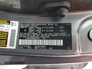 2021 Toyota Sienna XSE with VIN 5TDXRKEC6MS025572, listed as a Copart auction lot 44276735 with 87,398 mi miles and Salvage Title. Bid and sale history available at DreamBid. Image 13.