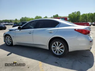 2015 Infiniti Q50 z VIN JN1BV7AR3FM414717, wystawiony jako Copart lot #58420545 z przebiegiem 79 393 mil mil oraz Szkoda całkowita • Salvage title. Historia ofert i sprzedaży dostępna na DreamBid. Obrazek 2.