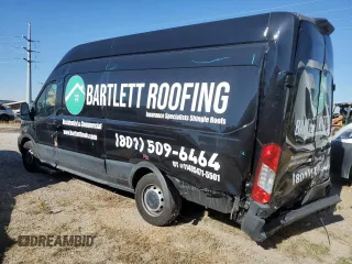 2020 Ford Transit with VIN 1FTBR3XG6LKB75297, listed as a Copart auction lot 74252794 with 82,771 mi miles and Salvage Title. Bid and sale history available at DreamBid. Image 2.