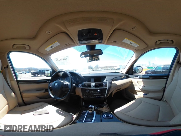 2014 BMW X3 xDrive28i with VIN 5UXWX9C54E0D24997, listed as a IAAI auction lot 42026278 with 94,383 mi miles and . Bid and sale history available at DreamBid. Image 18.