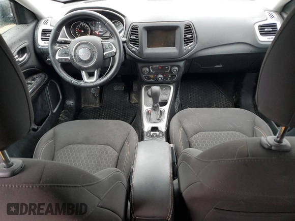 2020 Jeep Compass Sport with VIN 3C4NJDAB8LT210072, listed as a Copart auction lot 54908305 with 104,662 mi miles and Salvage title. Bid and sale history available at DreamBid. Image 8.