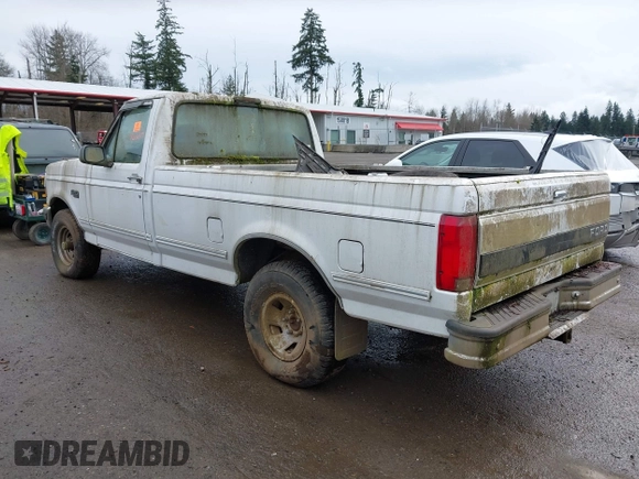 1995 Ford F-150 with VIN 1FTEF14H4SLA77725, listed as a IAAI auction lot 41782420 with 234,976 mi miles. Bid and sale history available at carsss.com. Image 3.