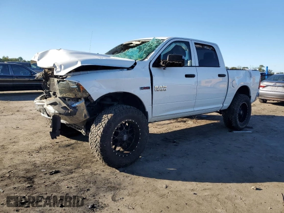 2015 Ram 1500 Tradesman with VIN 1C6RR7KMXFS745543, listed as a Copart auction lot 74870204 with 152,268 mi miles and Salvage title. Bid and sale history available at DreamBid. Image 1.