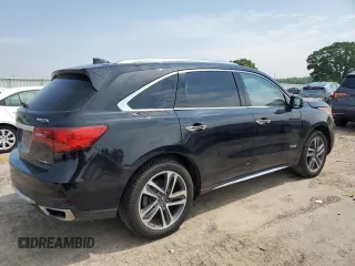 2017 Acura MDX Advance with VIN 5FRYD4H87HB042167, listed as a Copart auction lot 59155755 with 143,241 mi miles and Clean title. Bid and sale history available at DreamBid. Image 3.