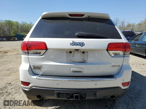 2014 Jeep Grand Cherokee Limited with VIN 1C4RJFBG3EC152782, listed as a Copart auction lot 52367875 with 236,427 mi miles and Salvage Title. Bid and sale history available at DreamBid. Image 6.