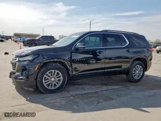 2023 Chevrolet Traverse LT Cloth with VIN 1GNERGKW0PJ114436, listed as a Copart auction lot 50536715 with 18,061 mi miles and Clean Title. Bid and sale history available at carsss.com. Image 1.