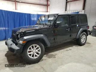2023 Jeep Wrangler Sport S with VIN 1C4HJXDN6PW702300, listed as a Copart auction lot 48581595 with 41,857 mi miles and Clean Title. Bid and sale history available at DreamBid. Image 1.