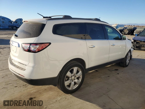 2016 Chevrolet Traverse LT with VIN 1GNKRGKDXGJ180493, listed as a Copart auction lot 83915614 with 154,342 mi miles and Salvage Title. Bid and sale history available at carsss.com. Image 3.