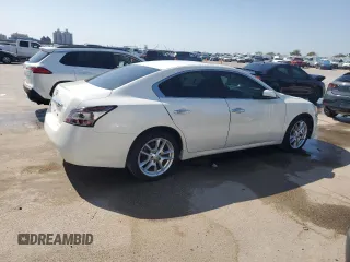 2013 Nissan Maxima SV with VIN 1N4AA5AP9DC831694, listed as a Copart auction lot 52857515 with 131,286 mi miles and Salvage Title. Bid and sale history available at DreamBid. Image 3.