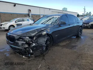 2011 BMW 7 Series 740Li with VIN WBAKB4C5XBC574119, listed as a Copart auction lot 54946445 with Not provided miles and Salvage title. Bid and sale history available at DreamBid. Image 1.