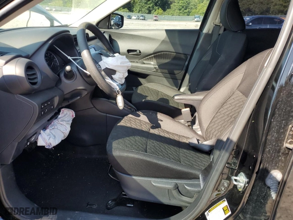2022 Nissan Kicks S with VIN 3N1CP5BV9NL525943, listed as a Copart auction lot 65404094 with 56,113 mi miles and Salvage Title. Bid and sale history available at carsss.com. Image 7.