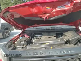 2024 Nissan Frontier SV with VIN 1N6ED1EJ4RN611843, listed as a Copart auction lot 71734955 with 20,362 mi miles and Salvage title. Bid and sale history available at DreamBid. Image 13.