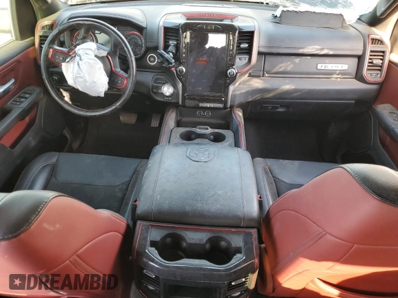 2020 Ram 1500 Rebel with VIN 1C6SRFLT6LN141838, listed as a Copart auction lot 54799315 with 79,654 mi miles and Salvage title. Bid and sale history available at DreamBid. Image 8.