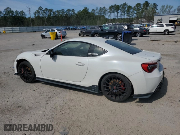 2018 Subaru BRZ tS with VIN JF1ZCAD19J9600557, listed as a Copart auction lot 50797945 with 52,110 mi miles and Salvage title. Bid and sale history available at DreamBid. Image 2.