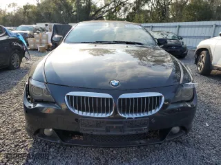 2006 BMW 6 Series 650Ci with VIN WBAEK13426CN77735, listed as a Copart auction lot 43308245 with 87,584 mi miles and Salvage Title. Bid and sale history available at carsss.com. Image 5.