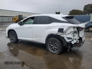 2021 Lexus RX with VIN 2T2YGMDA4MC058886, listed as a Copart auction lot 80092634 with 82,460 mi miles and Salvage Title. Bid and sale history available at carsss.com. Image 2.