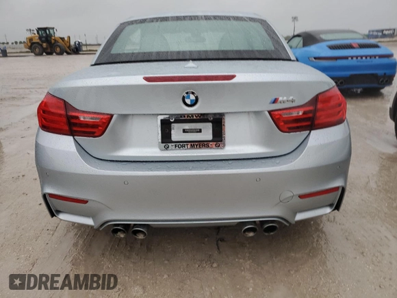 2016 BMW M4 with VIN WBS3U9C55GP969574, listed as a Copart auction lot 74651574 with 0 mi miles and Non Repairable. Bid and sale history available at carsss.com. Image 6.