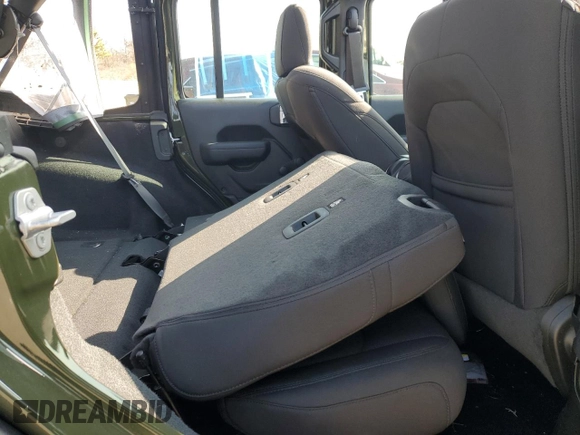 2022 Jeep Wrangler Unlimited Willys with VIN 1C4HJXDN6NW245016, listed as a Copart auction lot 51582925 with 3,029 mi miles and Salvage title. Bid and sale history available at DreamBid. Image 11.
