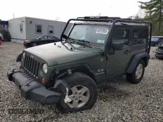 2008 Jeep Wrangler X with VIN 1J4FA24188L638183, listed as a Copart auction lot 56112955 with 112,438 mi miles and Salvage title. Bid and sale history available at DreamBid. Image 1.