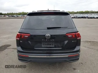 2024 Volkswagen Tiguan SE с VIN 3VVMB7AX9RM171843, выставлен на аукционе Copart как лот 56198695 с пробегом 6 933 миль миль и Списание • Salvage title. История ставок и продаж доступна на DreamBid. Изображение 6.