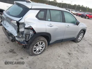 2022 Toyota Corolla Cross L with VIN 7MUAAABG4NV002202, listed as a IAAI auction lot 41890682 with 35,845 mi miles and . Bid and sale history available at DreamBid. Image 4.