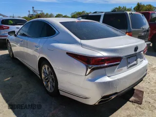 2019 Lexus LS with VIN JTHB51FF4K5008165, listed as a Copart auction lot 73725824 with 0 mi miles and Non Repairable. Bid and sale history available at carsss.com. Image 2.