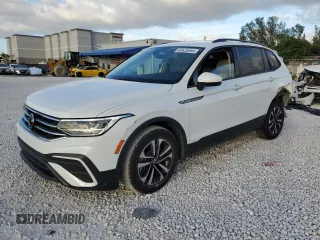 2023 Volkswagen Tiguan S z VIN 3VVRB7AX1PM089883, wystawiony jako Copart lot #43635945 z przebiegiem 34 474 mil mil oraz Nie do naprawy • Non repairable. Historia ofert i sprzedaży dostępna na DreamBid. Obrazek 1.