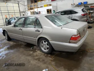 1997 Mercedes-Benz S-Class with VIN WDBGA43GXVA348562, listed as a Copart auction lot 84334784 with 0 mi miles and Clean Title. Bid and sale history available at carsss.com. Image 2.