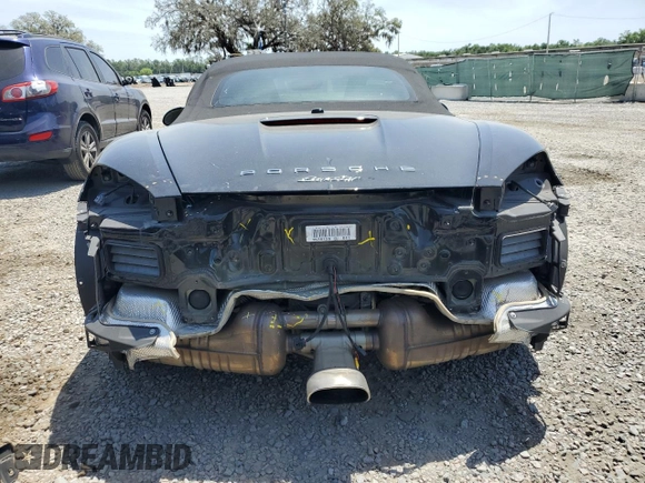 2013 Porsche Boxster with VIN WP0CA2A89DS114504, listed as a Copart auction lot 53711015 with 24,203 mi miles and Salvage Title. Bid and sale history available at carsss.com. Image 6.