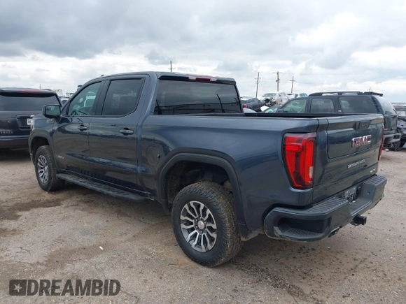 2021 GMC Sierra 1500 AT4 with VIN 1GTP9EED1MZ441456, listed as a IAAI auction lot 40252175 with 23,649 mi miles. Bid and sale history available at carsss.com. Image 3.