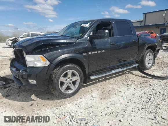 2011 Ram 1500 Big Horn with VIN 1D7RV1CT0BS660671, listed as a Copart auction lot 54839365 with 156,878 mi miles and Clean title. Bid and sale history available at DreamBid. Image 1.