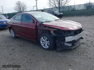 2015 Chrysler 200 Limited with VIN 1C3CCCAB6FN741551, listed as a IAAI auction lot 41800931 with 166,907 mi miles. Bid and sale history available at carsss.com. Image 1.